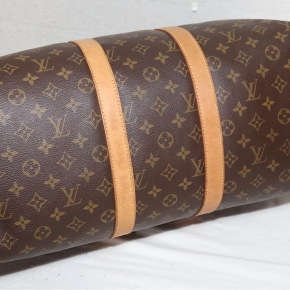 🌹💯Authentic LOuis Vuitton 45 Keepall Bandolier in Monogram🌹 - Picture 7 of 16